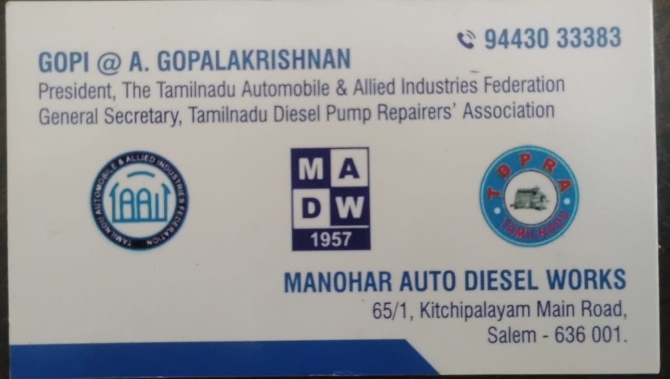 Service Visiting Card